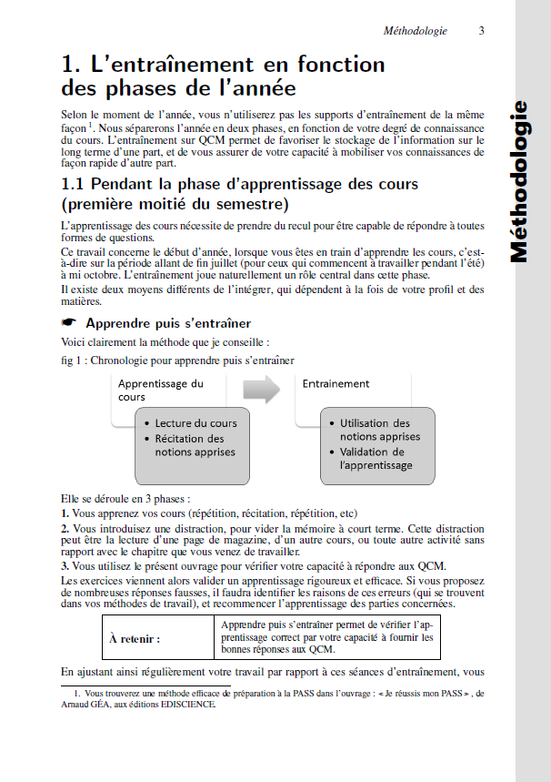 Tout le PASS & LAS en QCM et exercices 2024-2025