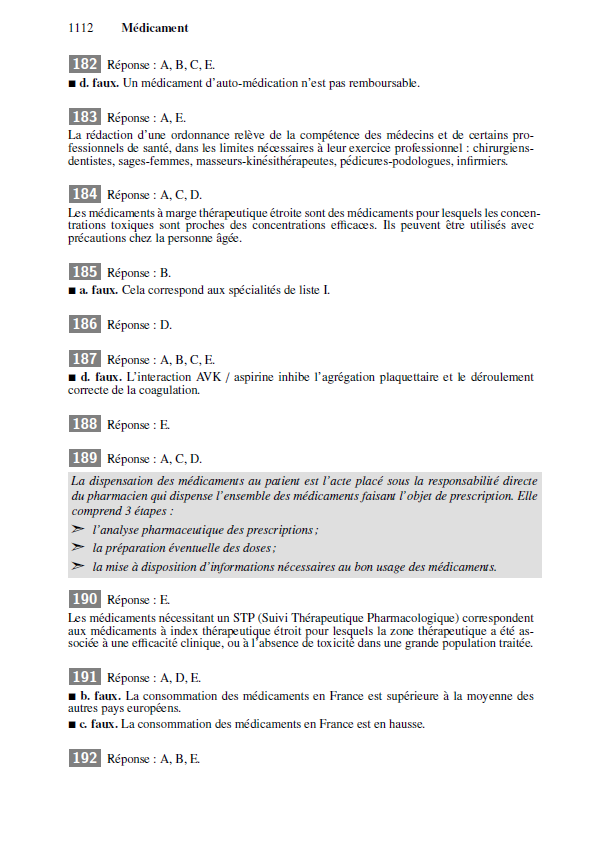 Tout le PASS & LAS en QCM et exercices 2024-2025