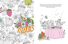 Le grimoire à colorier des fées