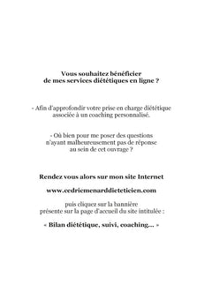 Dictionnaire alimentaire de la pancréatite