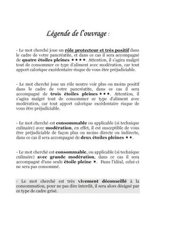 Dictionnaire alimentaire de la pancréatite