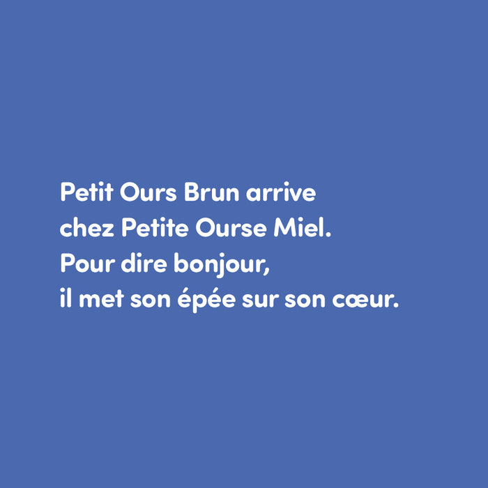 Petit ours brun se déguise