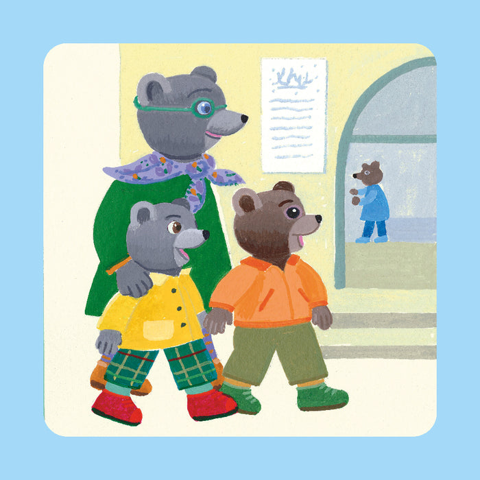 Petit ours brun va au musée