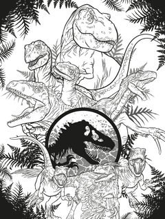 Jurassic World - Mon bloc de colos géants