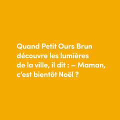 Petit ours brun prépare Noël
