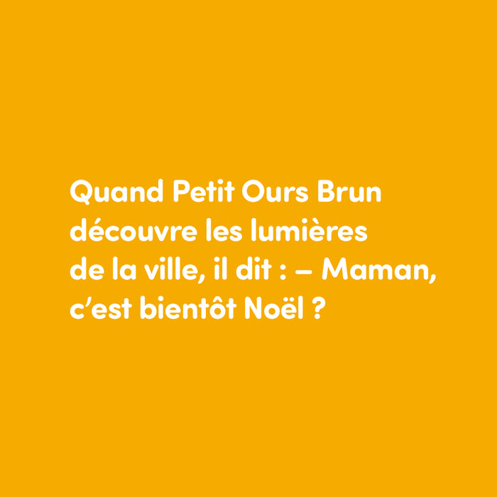 Petit ours brun prépare Noël