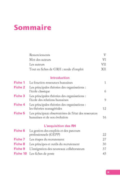 L'essentiel de la gestion des ressources humaines