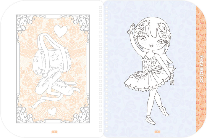 Minimiki - Danse à l'Opéra - Activités créatives avec 220 stickers