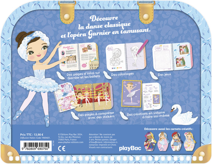 Minimiki - Danse à l'Opéra - Activités créatives avec 220 stickers