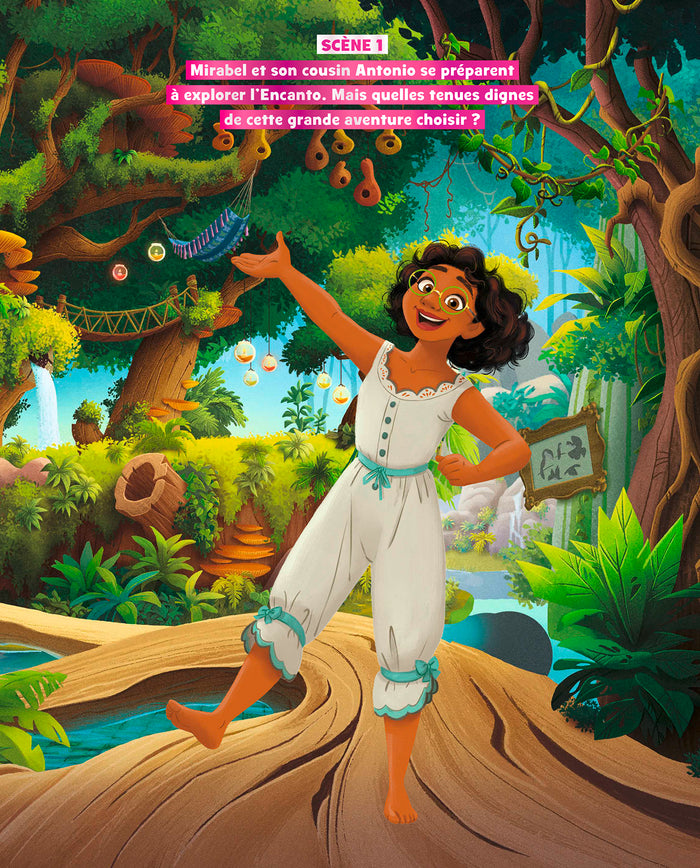 Disney - Habille-moi ! Mon grand cahier de mode - 600 autocollants