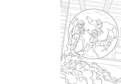 DISNEY TEENS - Atelier de coloriages - Scènes d'action