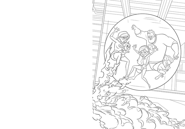 DISNEY TEENS - Atelier de coloriages - Scènes d'action