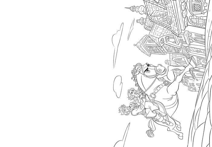 DISNEY TEENS - Atelier de coloriages - Scènes d'action