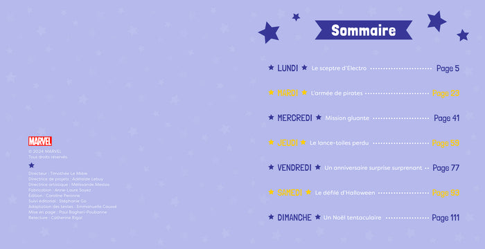 Spidey et ses amis extraordinaires - 7 histoires pour la semaine - MARVEL, vol 2