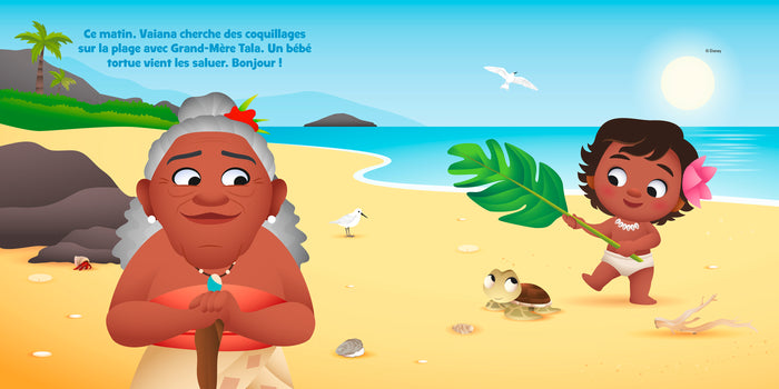 Mon Premier livre puzzle - Vaiana et les animaux