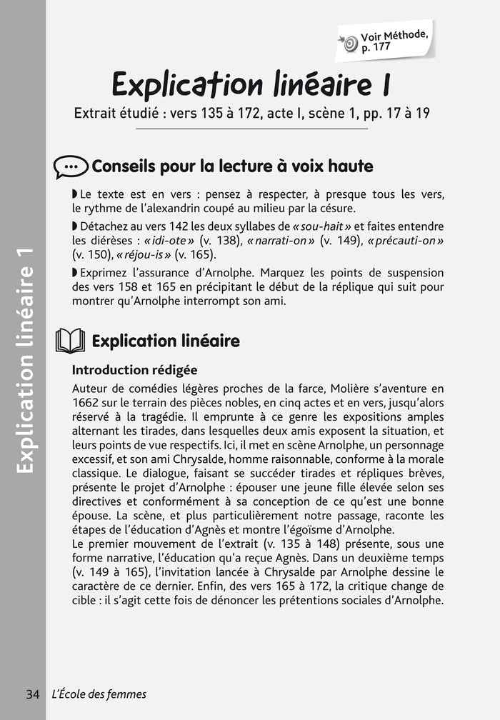 BiblioLycée - L'école des femmes