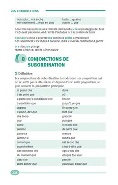 Grammaire italienne