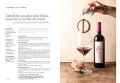 Des desserts au sein du verre