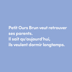 Petit ours brun réveille ses parents
