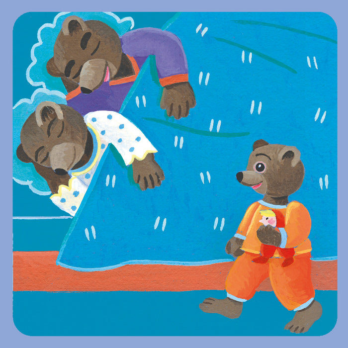 Petit ours brun réveille ses parents