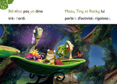 Mes premières lectures 100% syllabiques avec Gigantosaurus Niveau 1 : La Lune rose