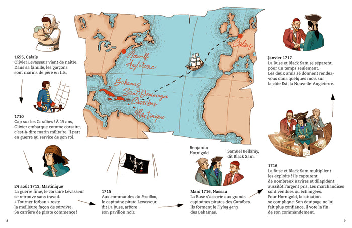 Trésors et épaves pirates