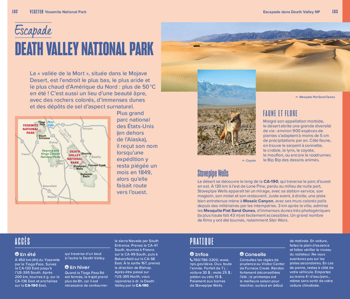 Californie Guide Evasion