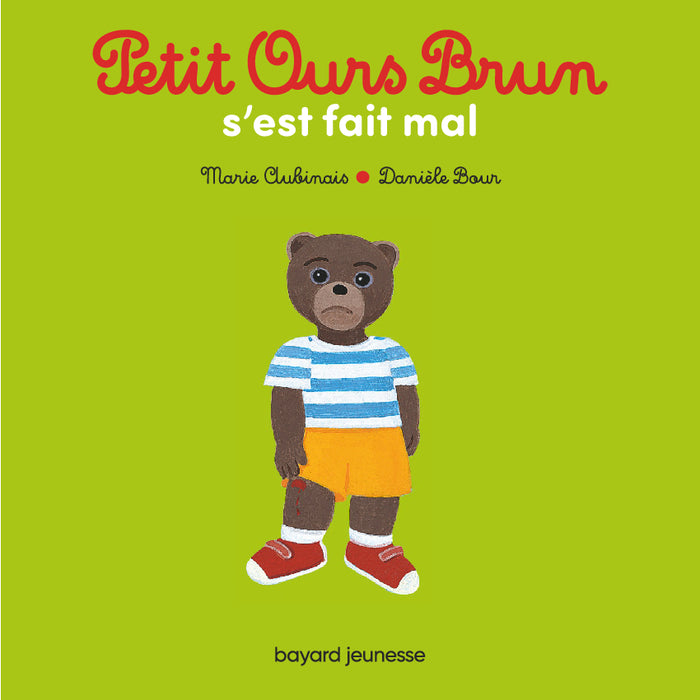 Petit ours brun s'est fait mal