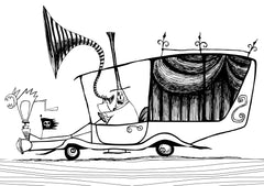 L'étrange Noël de Monsieur Jack - Livre de coloriage