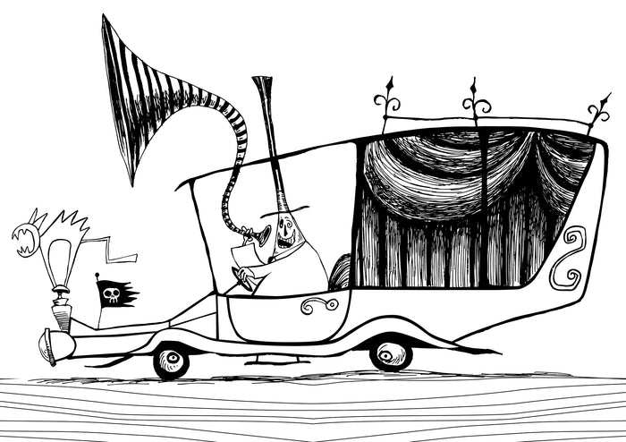 L'étrange Noël de Monsieur Jack - Livre de coloriage