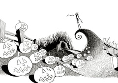 L'étrange Noël de Monsieur Jack - Livre de coloriage