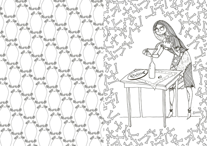 L'étrange Noël de Monsieur Jack - Livre de coloriage