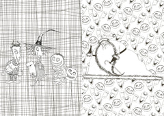 L'étrange Noël de Monsieur Jack - Livre de coloriage