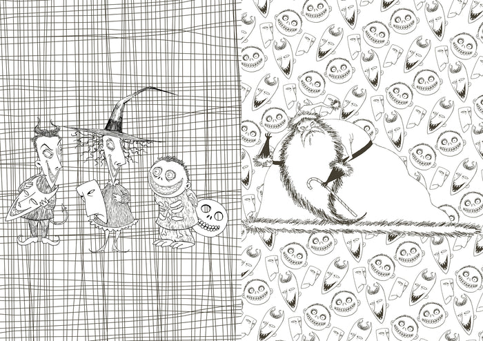 L'étrange Noël de Monsieur Jack - Livre de coloriage