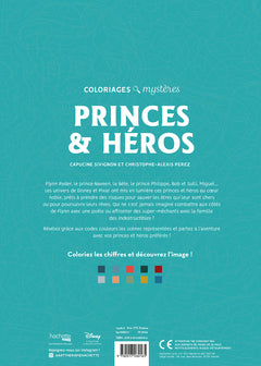 Coloriages mystères Disney - Princes et Héros