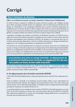 Note, rapport et cas pratique