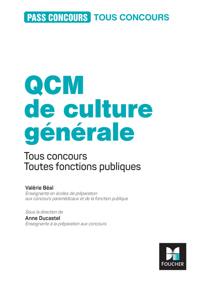 Pass'Concours - QCM de culture générale - Tous concours - 8e édition - Entraînement