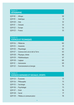Pass'Concours - QCM de culture générale - Tous concours - 8e édition - Entraînement
