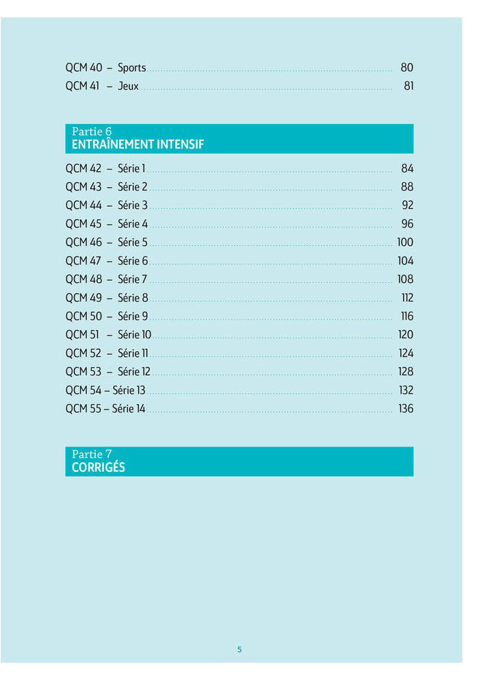 Pass'Concours - QCM de culture générale - Tous concours - 8e édition - Entraînement