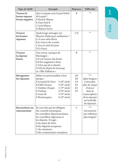 Pass'Concours - QCM de culture générale - Tous concours - 8e édition - Entraînement
