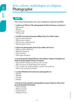 Pass'Concours - QCM de culture générale - Tous concours - 8e édition - Entraînement