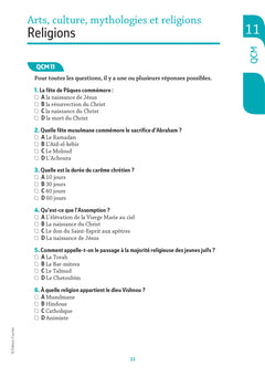 Pass'Concours - QCM de culture générale - Tous concours - 8e édition - Entraînement