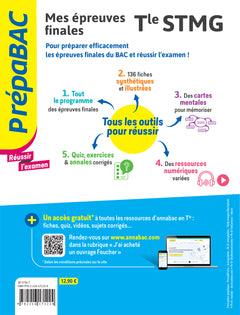 Prepabac Terminale STMG - Mes épreuves finales - fiches et annales