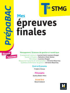 Prepabac Terminale STMG - Mes épreuves finales - fiches et annales