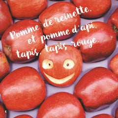 Pomme de reinette et pomme d'api