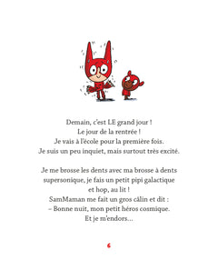 Samsam rentre à l'école