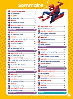 Disney - Marvel - Spider-Man - Mon super-cahier Maths Français - CP