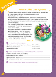 Disney - Marvel - Spider-Man - Mon super-cahier Maths Français - CM1