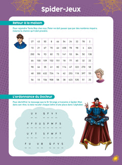 Disney - Marvel - Spider-Man - Mon super-cahier Maths Français - CM1