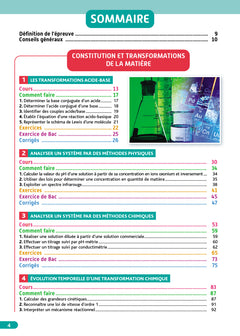 Objectif BAC Tle spécialité Physique Chimie BAC 2025